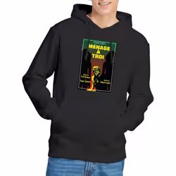 Star Trek Mens The Next Generation Season 3 Episode 24 Hoodie - S, Black