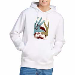 Star Trek Mens The Next Generation Season 6 Episode 21 Hoodie - XXL, White