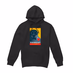 Star Trek Mens The Next Generation Season 5 Episode 13 Hoodie - XL, Black