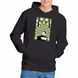 Star Trek Mens The Next Generation Season 7 Episode 11 Hoodie - S, Black