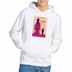 Star Trek Mens The Next Generation Season 6 Episode 6 Hoodie - M, White