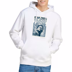Star Trek Mens The Next Generation Season 5 Episode 4 Hoodie - XXL, White