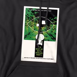 Star Trek Mens The Next Generation Season 3 Episode 26 Hoodie - S, Black