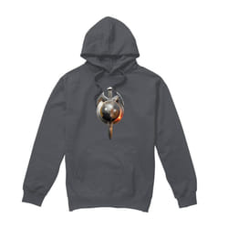 Star Trek Mens Terran Empire Hoodie - XXL, Charcoal