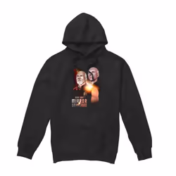 Star Trek Mens Mirror Jean-Luc Picard Hoodie - M, Black