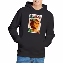 Star Trek Mens The Next Generation Season 6 Episode 14 Hoodie - S, Black
