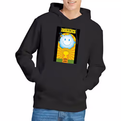 Star Trek Mens The Next Generation Season 6 Episode 25 Hoodie - L, Black