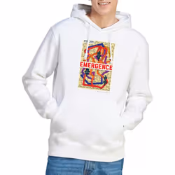 Star Trek Mens The Next Generation Season 7 Episode 23 Hoodie - XL, White