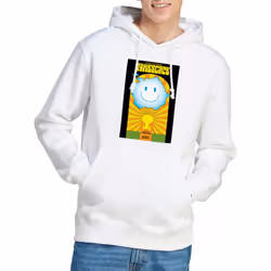 Star Trek Mens The Next Generation Season 6 Episode 25 Hoodie - XL, White