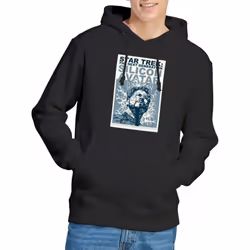 Star Trek Mens The Next Generation Season 5 Episode 4 Hoodie - S, Black