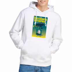 Star Trek Mens The Next Generation Season 3 Episode 15 Hoodie - S, White