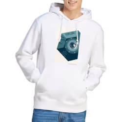 Star Trek Mens The Next Generation Season 6 Episode 9 Hoodie - S, White