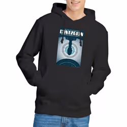 Star Trek Mens The Next Generation Season 2 Episode 11 Hoodie - XL, Black