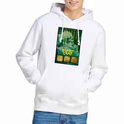 Star Trek Mens The Next Generation Season 3 Episode 6 Hoodie - XL, White