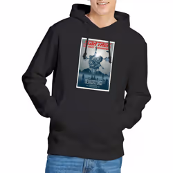 Star Trek Mens The Next Generation Season 3 Episode 1 Hoodie - XL, Black
