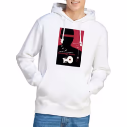 Star Trek Mens The Next Generation Season 2 Episode 17 Hoodie - XL, White