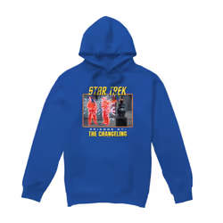 Star Trek Mens The Changeling Hoodie - XXL, Royal Blue