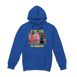 Star Trek Mens The Changeling Hoodie - XXL, Royal Blue
