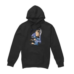 Star Trek Mens Spock Hoodie - XXL, Black