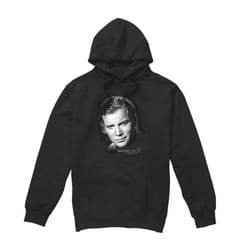 Star Trek Mens Captain Kirk Portrait Hoodie - XXL, Black
