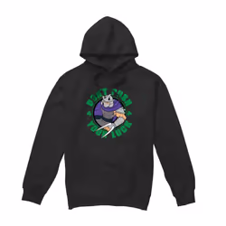 Teenage Mutant Ninja Turtles Mens Luck Shredder St Patricks Day Hoodie - XL, Black