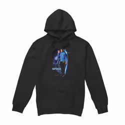 Star Trek Mens Galactic Spock Hoodie - S, Black