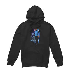 Star Trek Mens Galactic Spock Hoodie - S, Black