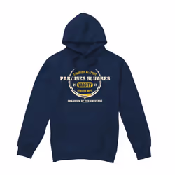 Star Trek Mens Parrises Squares Hoodie - L, Navy