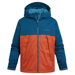 Craghoppers Childrens/Kids Risco Waterproof Jacket - 3-4 Years, Tourmaline Blue/Carnelian Orange