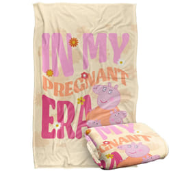 Peppa Pig Pregnant Era Mummy Pig Blanket