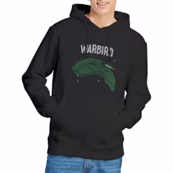 Star Trek Mens The D'Deridex Classic Hoodie - S, Black