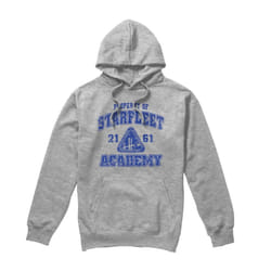 Star Trek Mens Old School Hoodie - XL, Sport Heather
