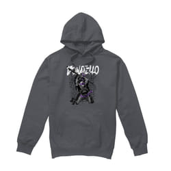 Teenage Mutant Ninja Turtles Mens Donatello Hoodie - XXL, Charcoal