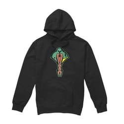 Star Trek Mens Cardassian Logo Hoodie - XXL, Black