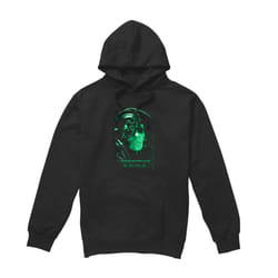 Star Trek Mens Resistance is Futile Hoodie - L, Black