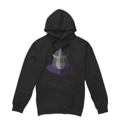 Teenage Mutant Ninja Turtles Mens Shredder Face Hoodie - XXL, Black