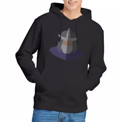 Teenage Mutant Ninja Turtles Mens Shredder Face Hoodie - XXL, Black