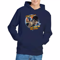 Star Trek Mens Pon Farr Hoodie - XXL, Navy