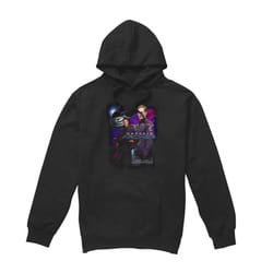 Star Trek Mens Captain Archer Hoodie - XXL, Black
