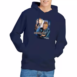 Star Trek Mens Neelix Hoodie - XXL, Navy