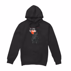 Teenage Mutant Ninja Turtles Mens Red Sun Ronin Hoodie - S, Black