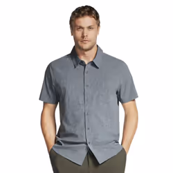 Skechers Mens Go Walk Air Short-Sleeved Shirt - XL, Black/Charcoal