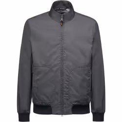 Geox Mens Snake 2.0 Bomber Jacket - 46 in, Asphalt