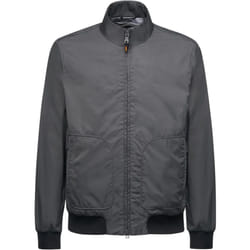 Geox Mens Snake 2.0 Bomber Jacket - 46 in, Asphalt