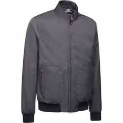 Geox Mens Snake 2.0 Bomber Jacket - 46 in, Asphalt