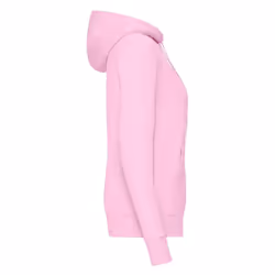 Fruit of the Loom Classic Lady Fit Hooded Sweatshirt - M, Light Pink