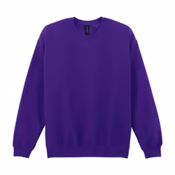 Gildan Mens Midweight Crew Neck Sweatshirt - M, Purple