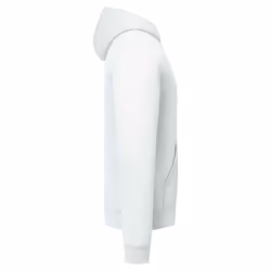 Fruit of the Loom Mens Supercotton Plain Hooded Sweatshirt - XL, White