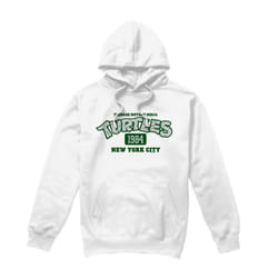 Teenage Mutant Ninja Turtles Mens Est 1984 NYC Hoodie - XXL, White