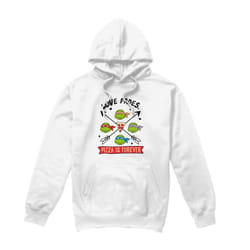 Teenage Mutant Ninja Turtles Mens Pizza Is Forever Hoodie - M, White